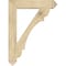Ekena Millwork Olympic Arts & Crafts Rough Sawn Bracket, Douglas Fir, 6"W x 36"D x 48"H BKT06X36X48OLY03RDF - alternate 2
